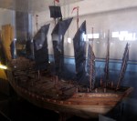 Model of one of Zheng He's ships.