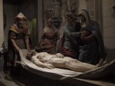 Hidden deep in the crypt is a fabulous set of statues, the Holy Sepulchre