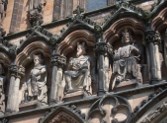 Edward II, Edward III and Richard II on the west front