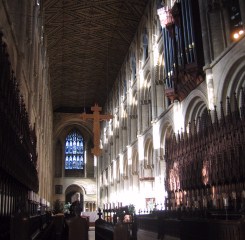 The cathedral nave