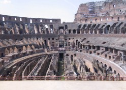 The Colosseum.