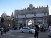 At the gates of Rome - Porta Del Popolo (Porta Flaminia)