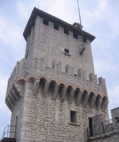 The Guita, one of the three towers