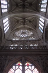 The south transept.