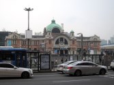 Seoul Station (Tsukamoto Yasushi, 1925). Clear echoes of Antwerp Central, Lucerne and Tokyo Station (by Tatsuno Kingo, who worked with Josiah Conder and Burges).