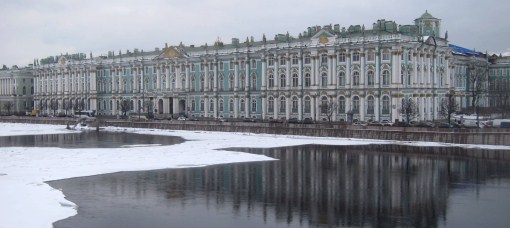 The Winter Palace, home of the Hermitage Museum