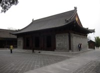 Hall at the pagoda.