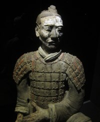Terracotta soldier.
