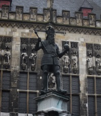 Statue of Charlemagne.