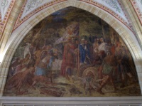 'Charlemagne destroys Irminsul' (Alfred Rethel).