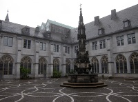 The cloister.