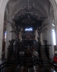 The fabulous pulpit by Van Der Voort The Elder (1713).