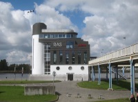 Dock building.