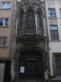 The Bourse (originally built 1531, pre-dating London's Royal Exchange).