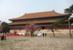 The sacrificial hall at the Changling mausoleum (second largest traditional building in China after The Hall Of Supreme Harmony).
