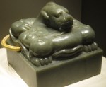 A jade Imperial Seal from the Qing dynasty.