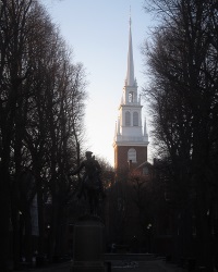The Old North Church (1723).