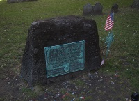 The grave of Samuel Adams, one of the Founding Fathers.