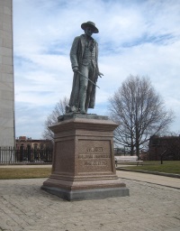 Statue of William Prescott.