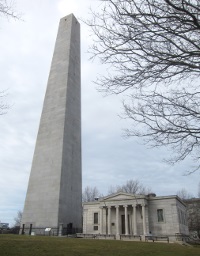 The Bunker Hill Monument.