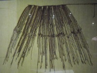A khipu, a kind of record made by the Incas.