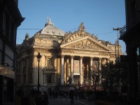 The bourse.