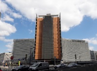 The Berlaymont building, seat of the European Commission.