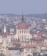 View of the Parliament dome