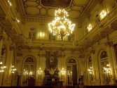 The White Hall in the Casa Rosada.