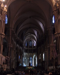 The Norman section of the cathedral