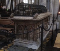 The tomb of Gottfried Von Arnsberg.