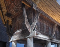 A Toraja granary.