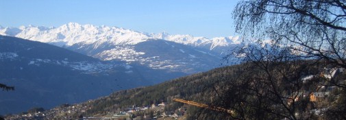 View from Crans-Montana.