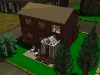 My house (and bedroom) installed in the city.