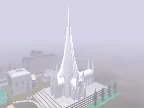 The cathedral.