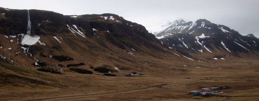 A mountain range.