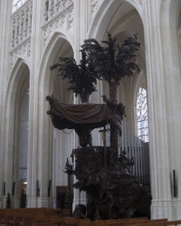 The pulpit.