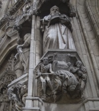 Statuary.