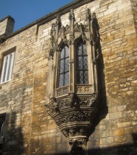 The remains of John Of Gaunt's palace.