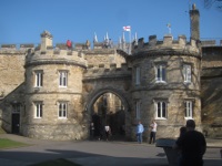 Castle gatehouse.