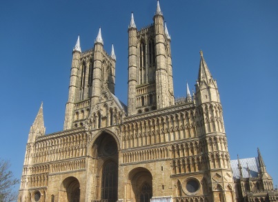 The west front of the cathedral.