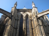The chapter house.