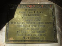 Memorial to George Boole, who gave us Boolean logic.