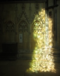 The shrine of Little Saint Hugh.