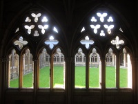 The cloister.