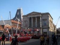 The old corn exchange.