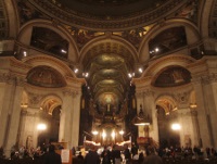 St. Paul's Cathedral at night