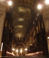 The quire at St. Paul's