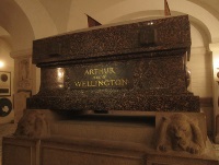 The tomb of the Duke Of Wellington