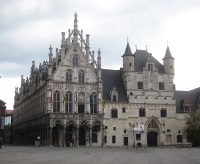 The town hall.
